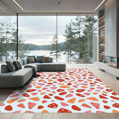 Terrazo Speckled Stone Mix Rug