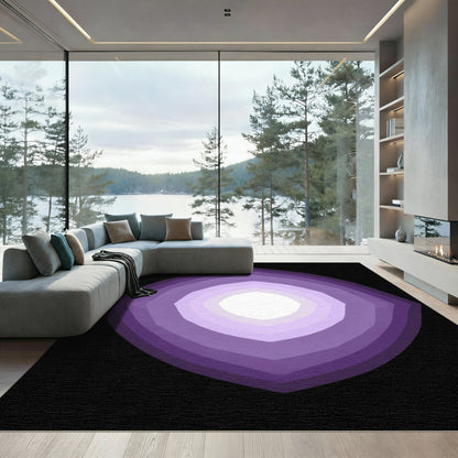 Amethyst Gradient Diamond Arch Rug