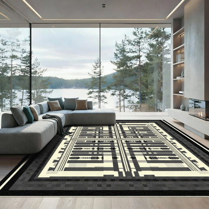 Monochromatic Geometric Diamond Lattice Rug