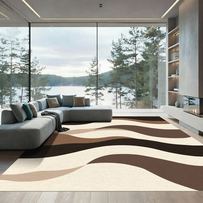 Sand Dune Abstract Flow Rug