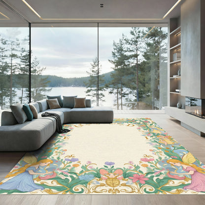 Whimsical Fairy Garden Arch Rug