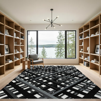 Monochromatic Intersecting Lines Rug