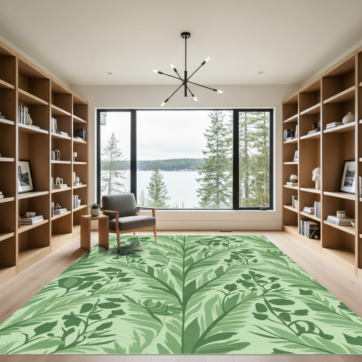 Verdant Fern Botanical Garden Rug
