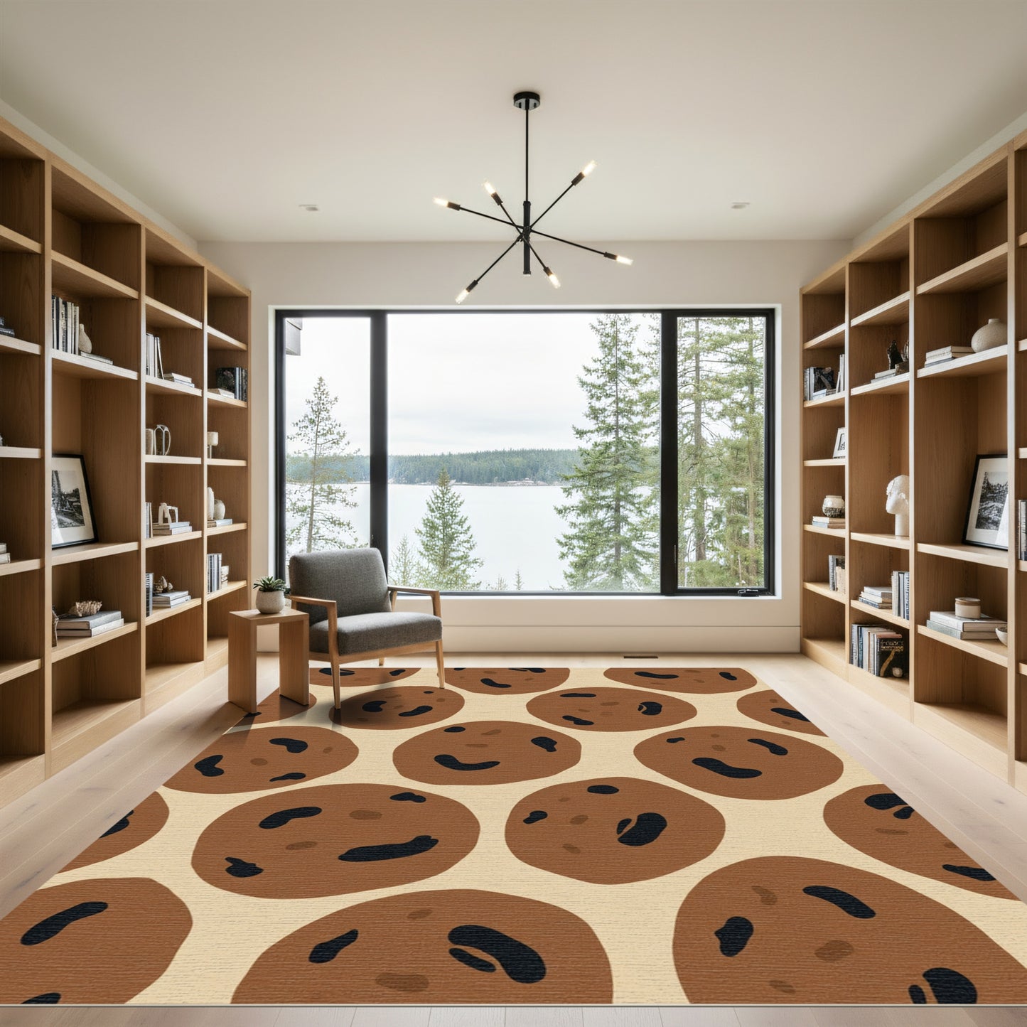 Chocolate Chip Cookies All Over Rug