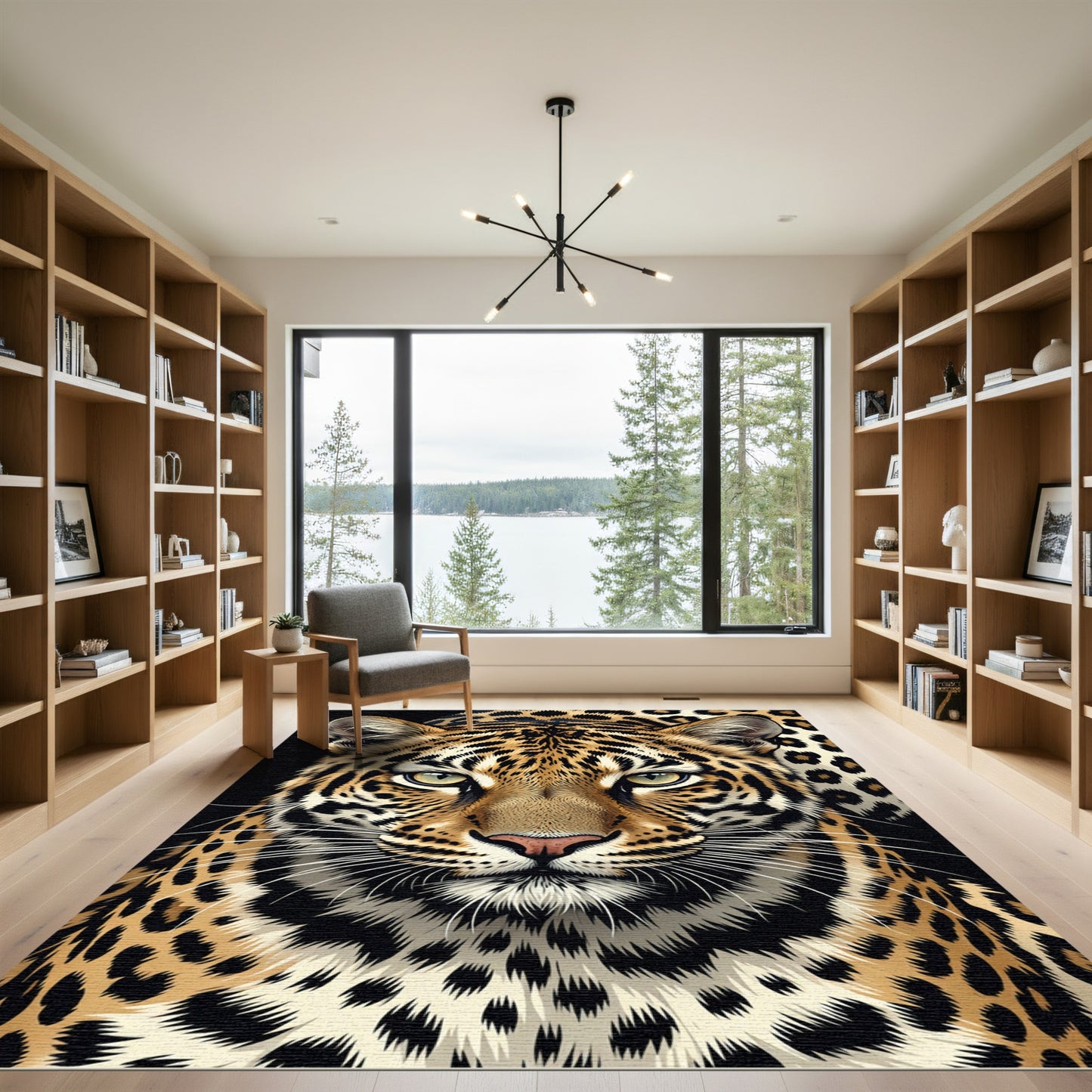 Magnificent Leopard Spot Close Up Rug