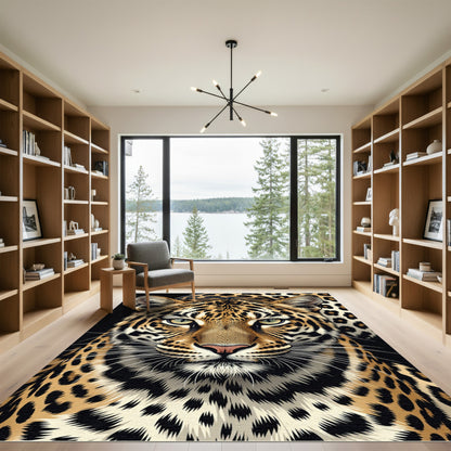 Magnificent Leopard Spot Close Up Rug