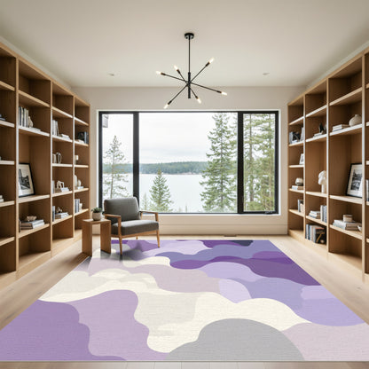 Amethyst Cloudscape Layers Rug