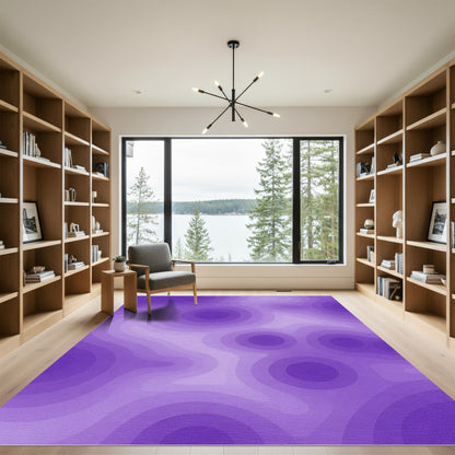 Amethyst Ring Contour Rug