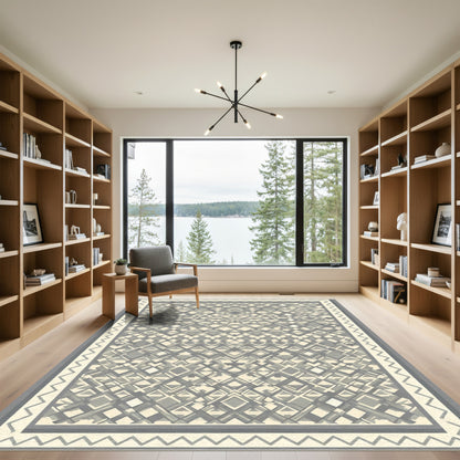 Geometric Diamond Lattice Neutral Rug