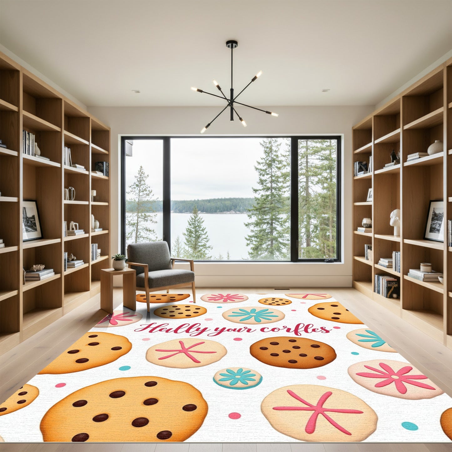 Sweet Chocolate Chip Cookie Medley Rug