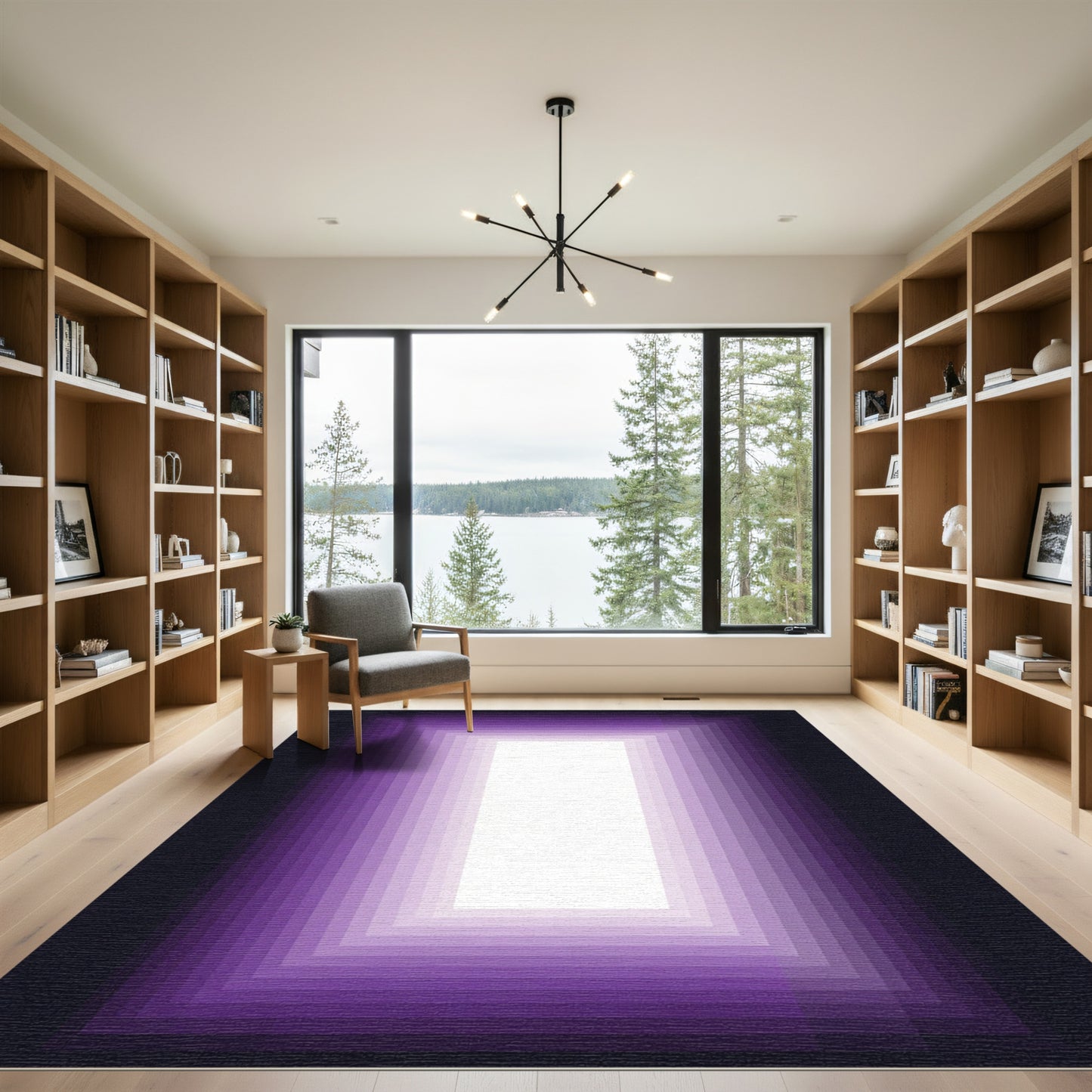Gradient Rectangular Portal Rug