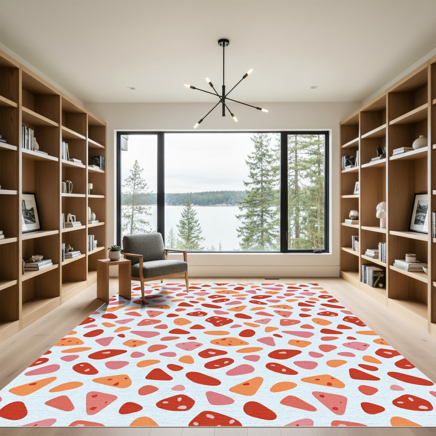 Terrazo Speckled Stone Mix Rug