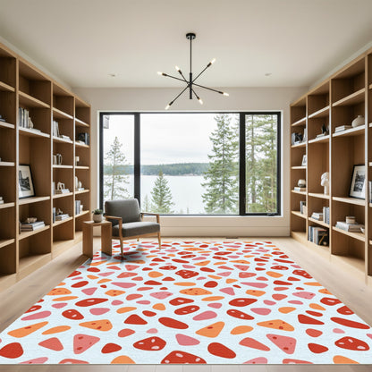 Terrazo Speckled Stone Mix Rug