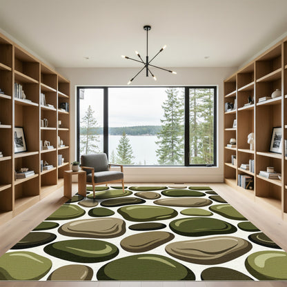 Earthy Smooth Pebble Collection Rug