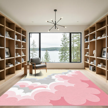 Pink Cloudscape Dreamscape Rug