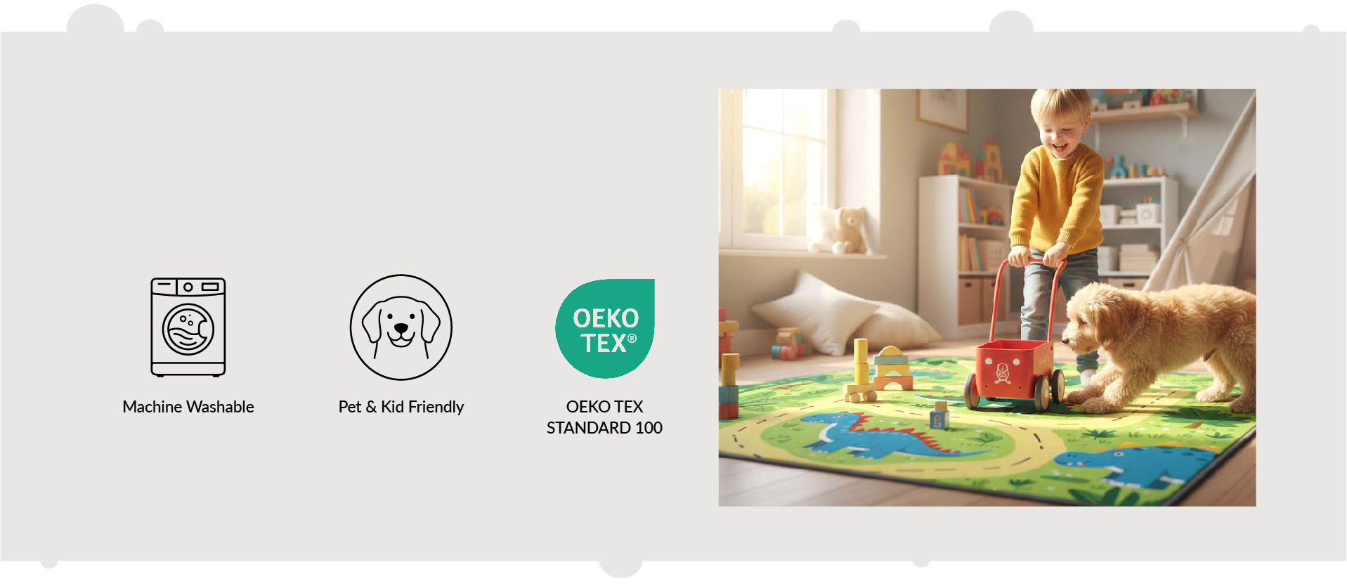 A Safe Rug to Learn & Grow!