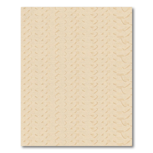 Soft Beige Repeating Arch Rug