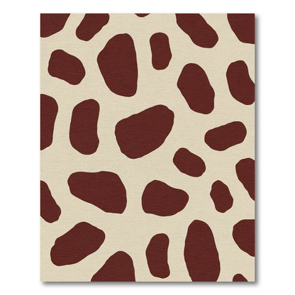 Cow Spot Chocolate Cream Spots Rug