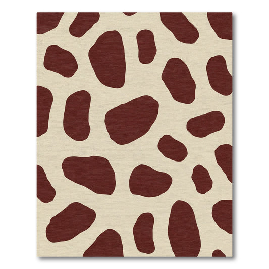 Cow Spot Chocolate Cream Spots Rug