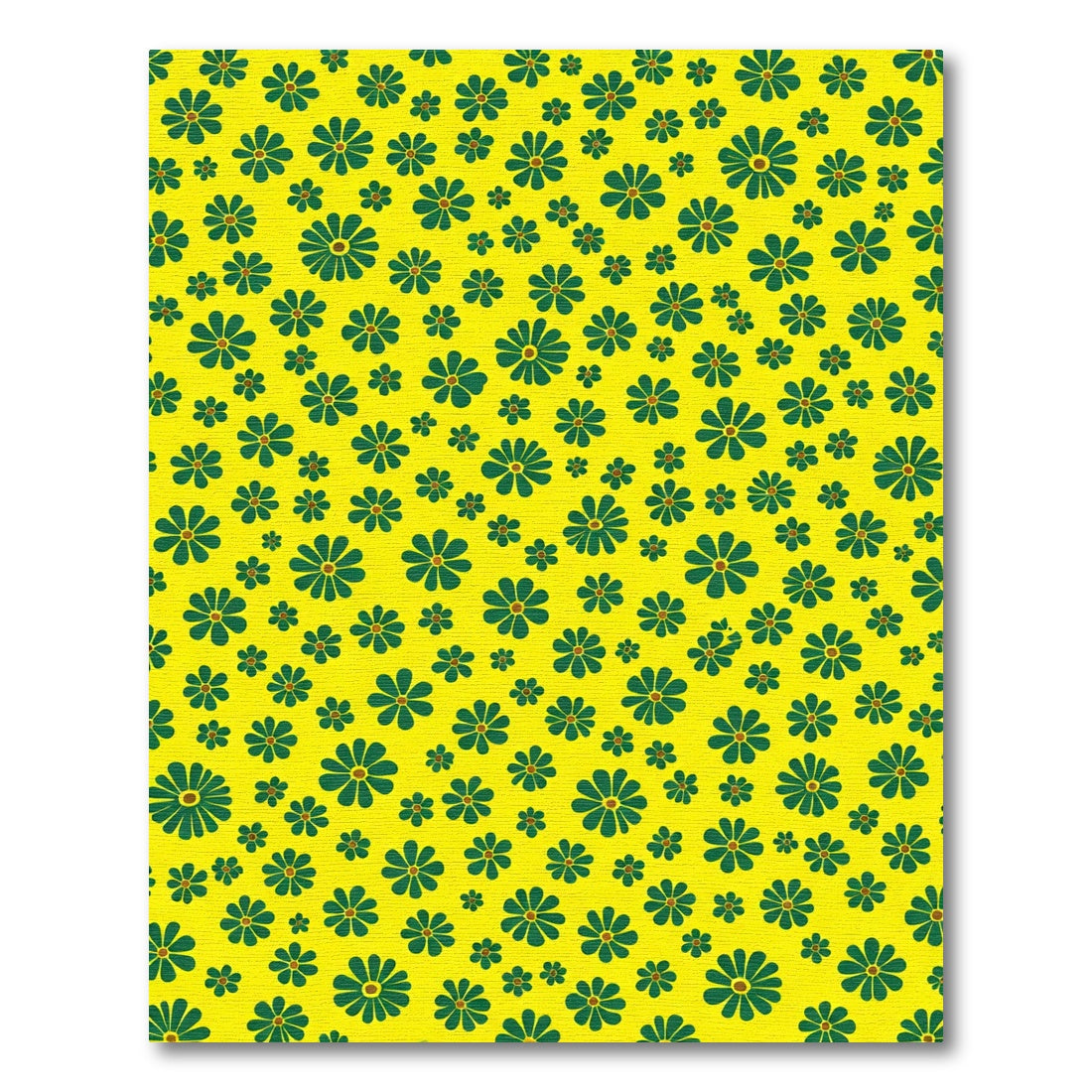 Daffodil Meadow Floral Pattern Rug