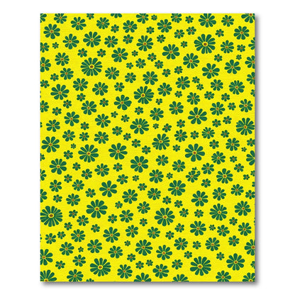 Daffodil Meadow Floral Pattern Rug