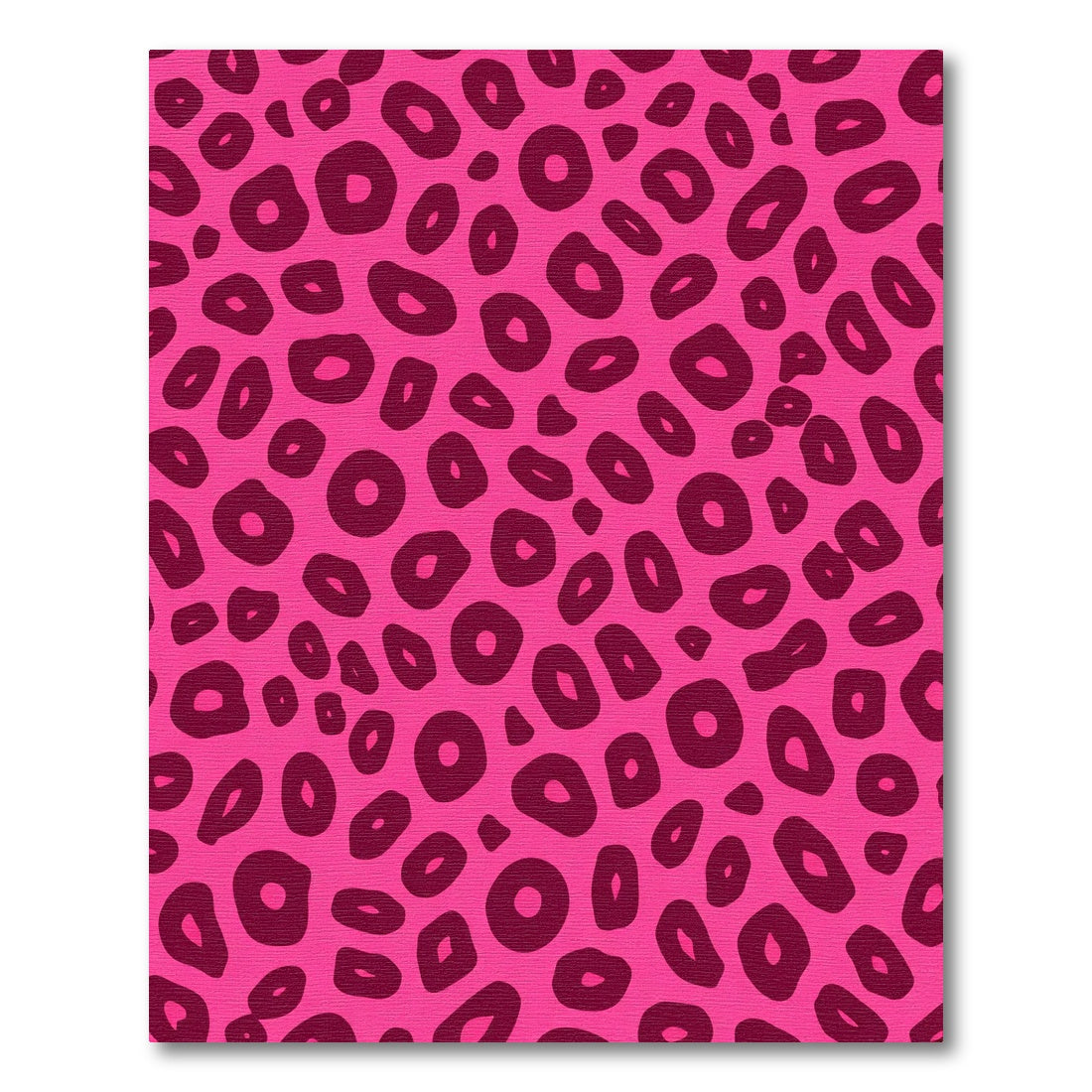 Hot Pink Jaguar Spots Rug