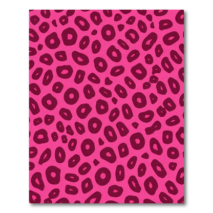 Hot Pink Jaguar Spots Rug