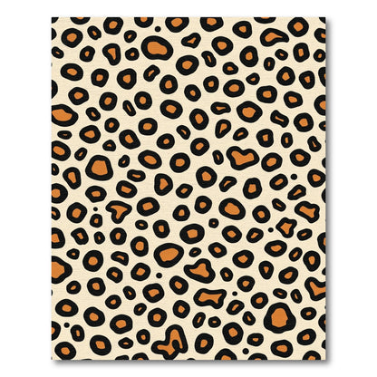 Bold Amber Black Spots Rug