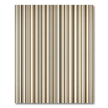Subtle Vertical Stripe Earth Tones Rug
