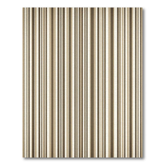 Subtle Vertical Stripe Earth Tones Rug