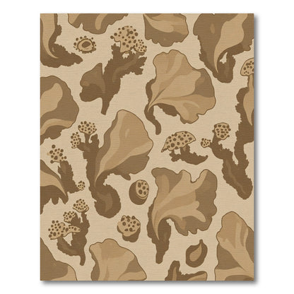 Earth Tones Natural Organic Elements Rug