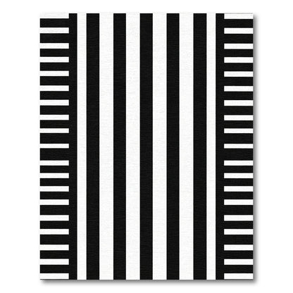 Chunky Gingham Stripe Rug