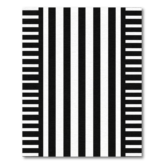 Chunky Gingham Stripe Rug