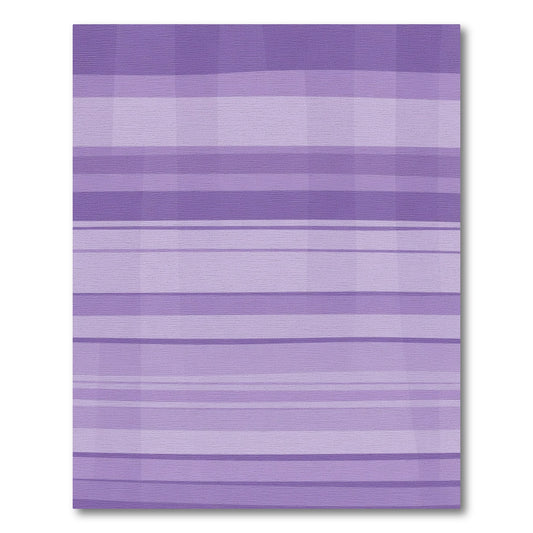 Soft Lavender Gradient Stripe Rug