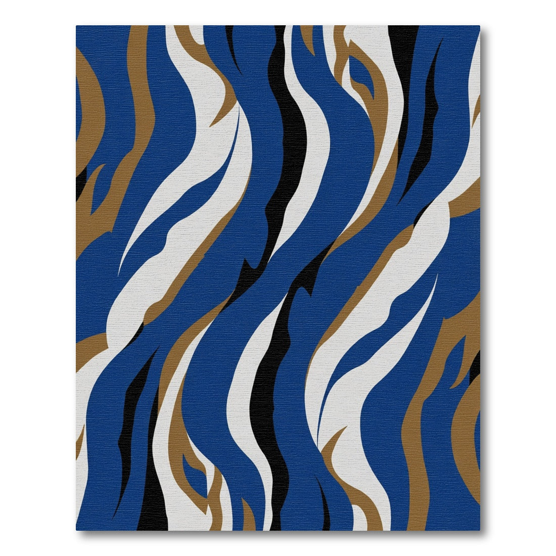 Dynamic Color Block Striped Rug