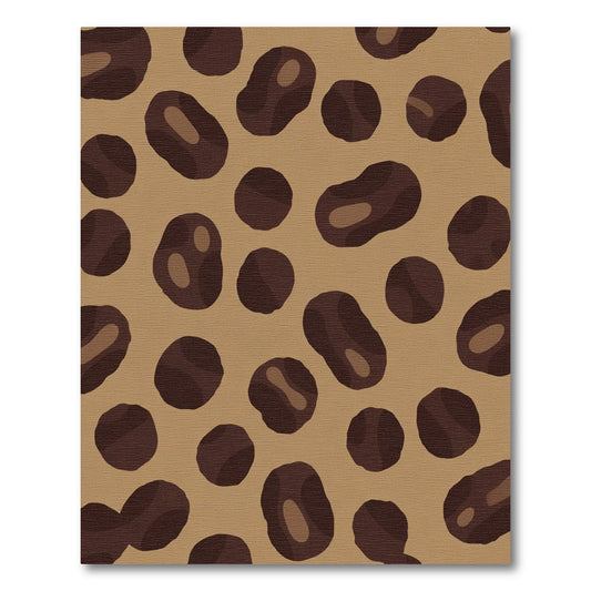 Brown And Tan Coffee Bean Rug