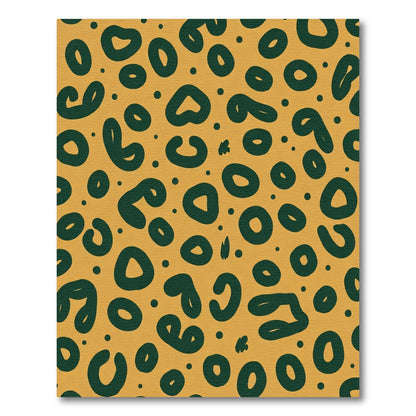 Golden Spotted Leopard Spots Rug