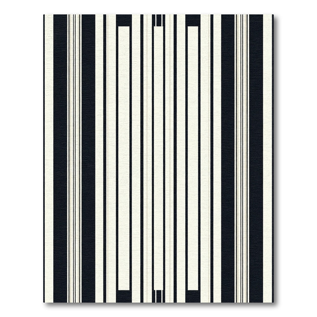 Bold Dark Light Parallel Bands Rug
