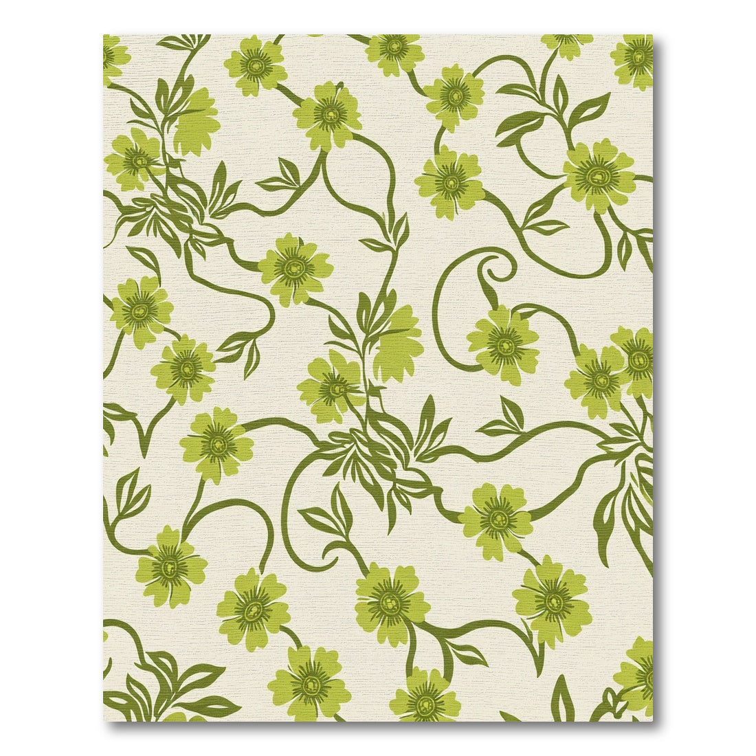 Verdant Vine Floral Trail Rug