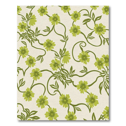 Verdant Vine Floral Trail Rug
