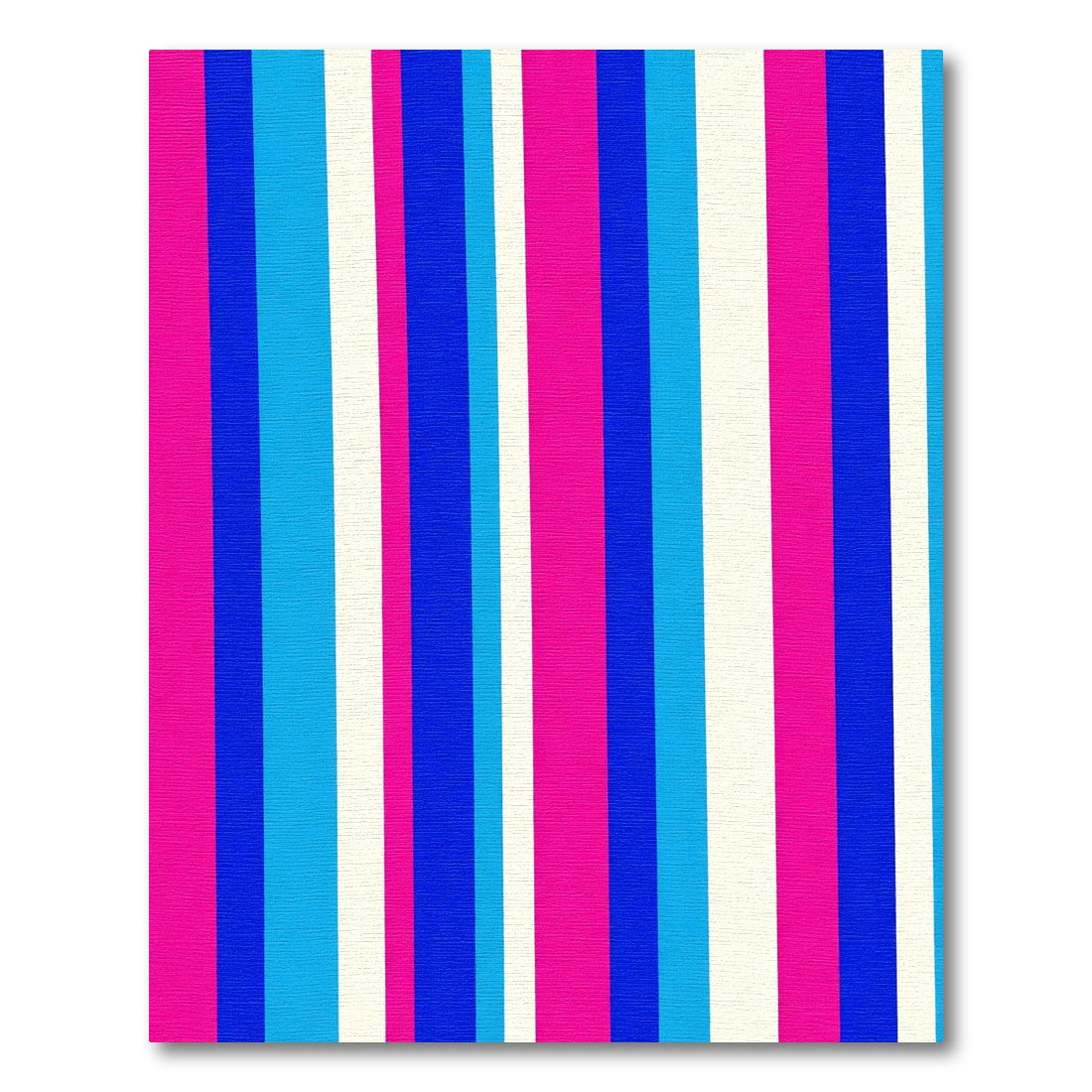 Vibrant Multicolor Vertical Stripe Rug