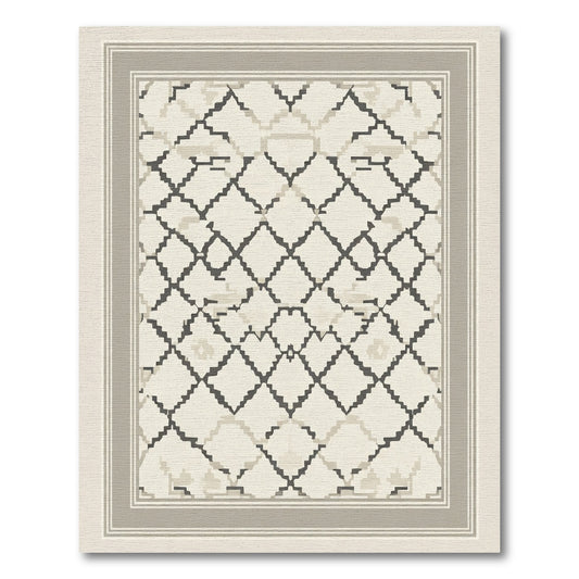 Neutral Geometric Diamond Lattice Rug