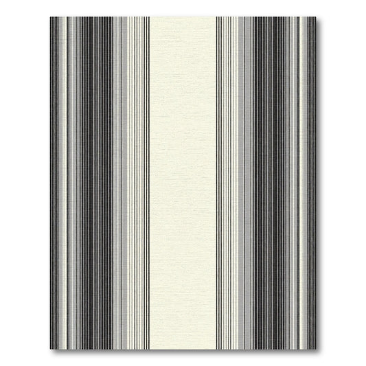 Monochrome Vertical Stripe Rug