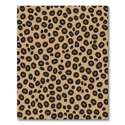 Modern Leopard Spot Rug
