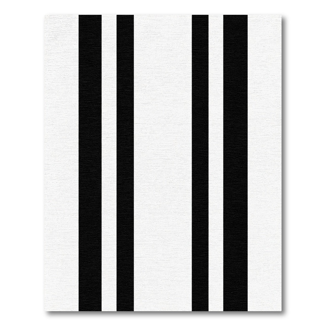 High Contrast Parallel Lines Rug