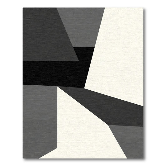 Modern Abstract Geometric Forms Rug