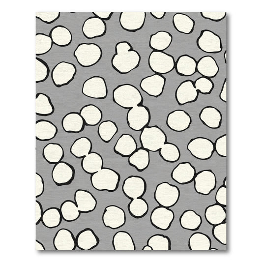 Organic Cream Blob Cluster Rug