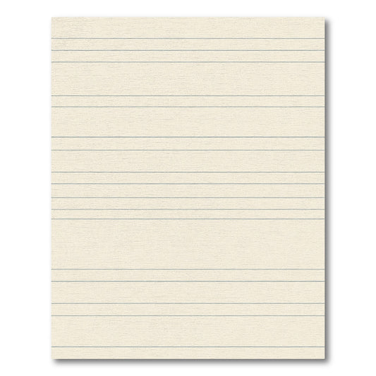 Minimalist Cream Horizontal Line Rug