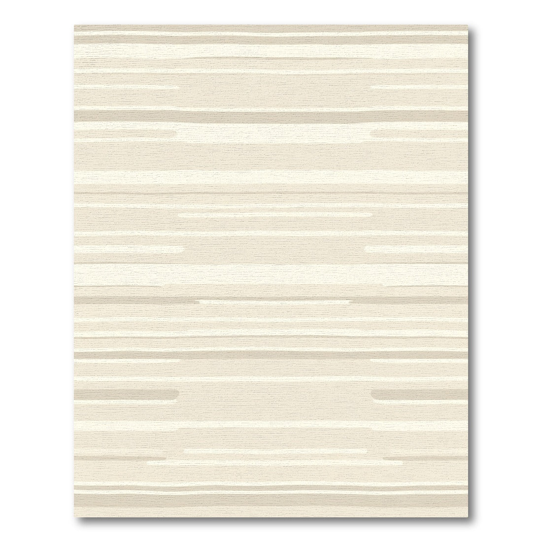 Earthy Stripe Horizontal Abstract Rug