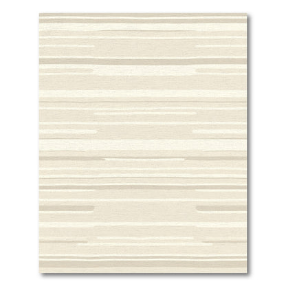 Earthy Stripe Horizontal Abstract Rug